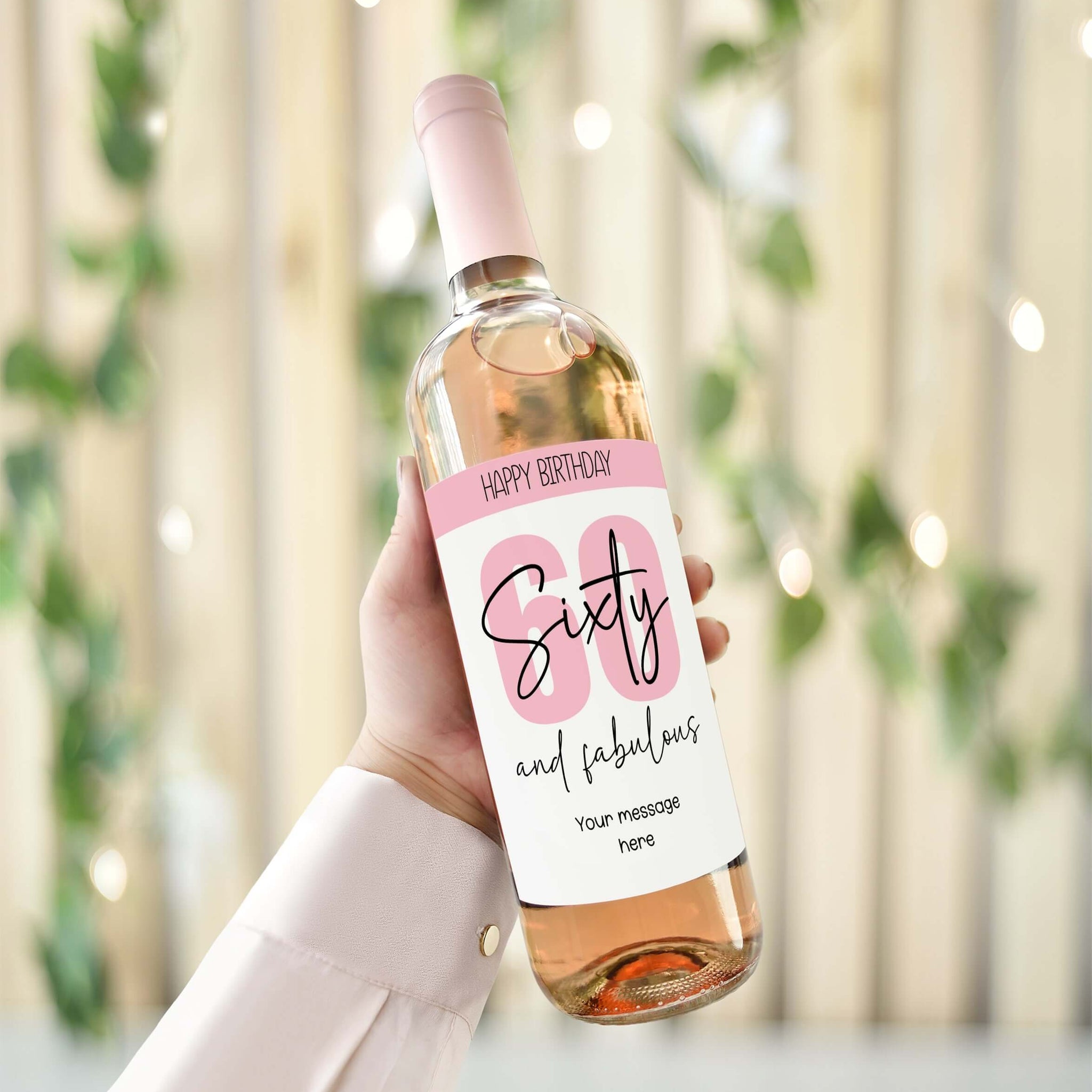 Celebrating Milestones with Custom Wine Bottle Labels: A Perfect Personalised Gift