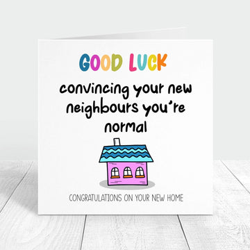 Funny Congratulations New Home Cards