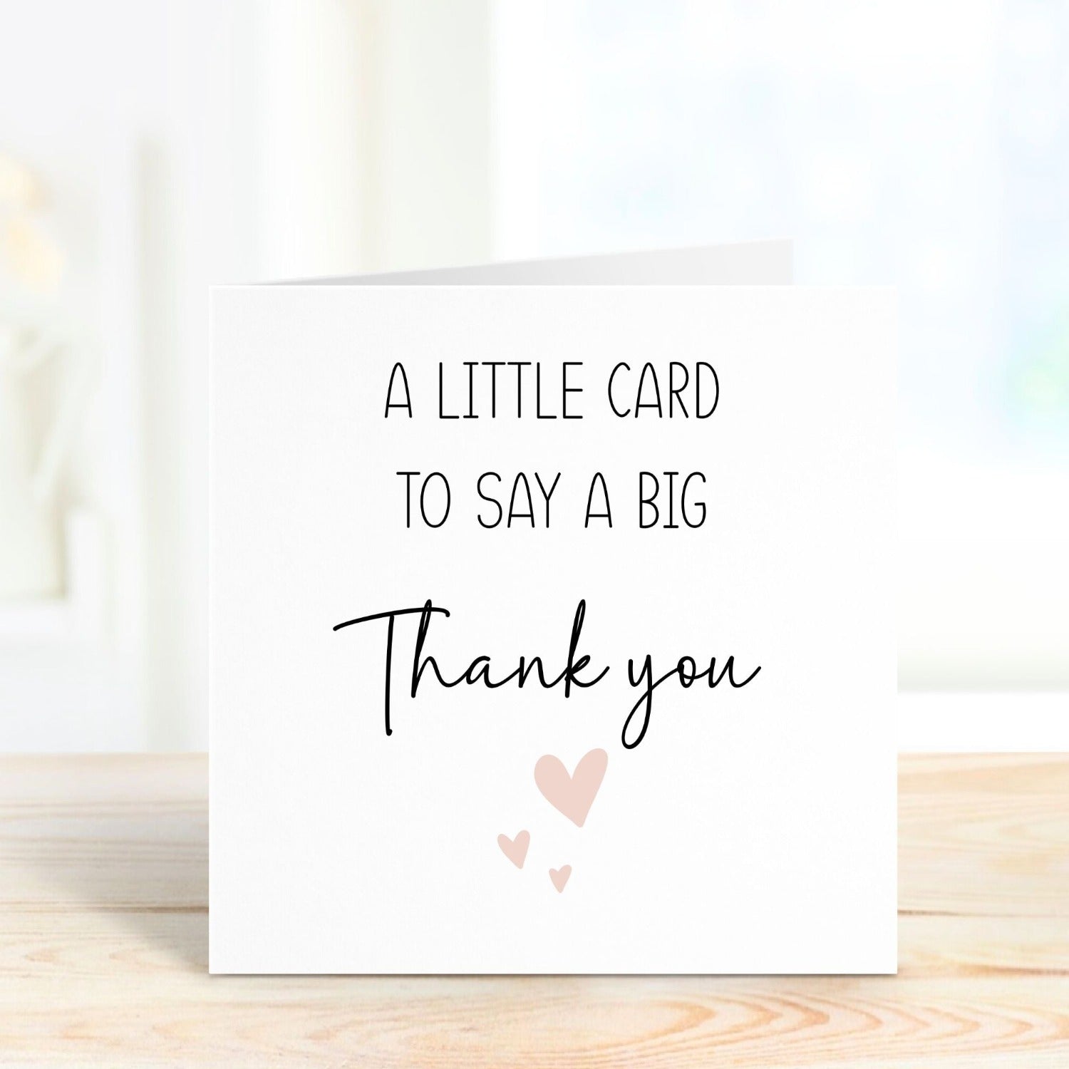 personalised appreciation card - thank you