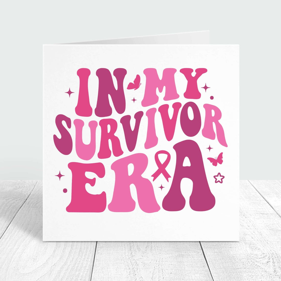 personalised card - in my survivor era