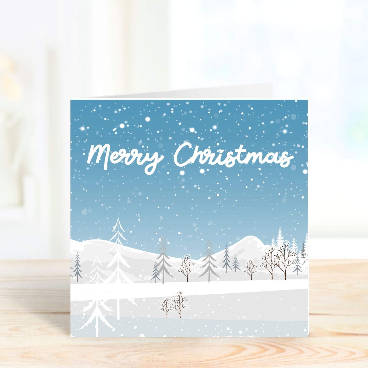 Christmas in Winter card