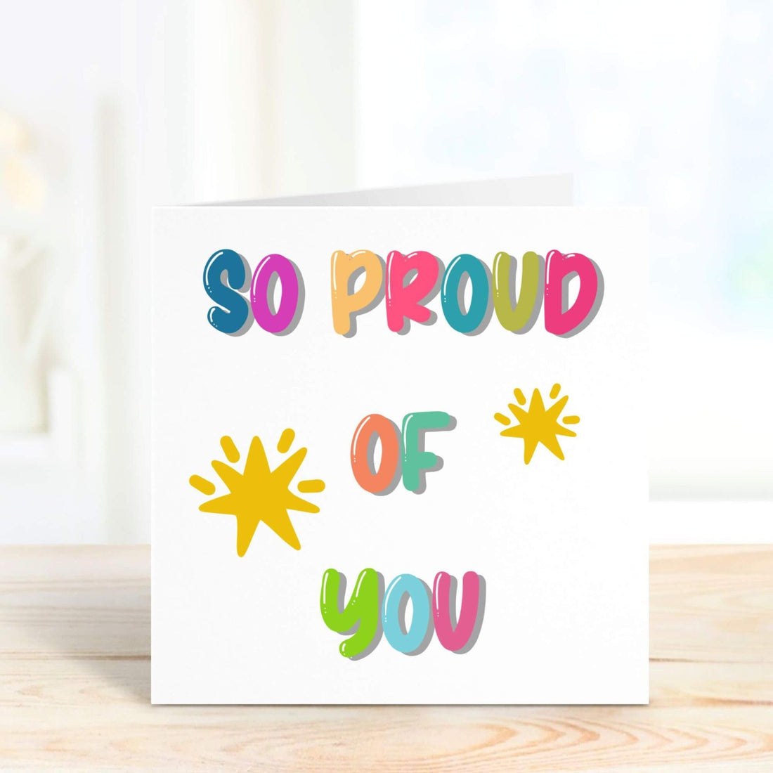 so proud of you congratulations card