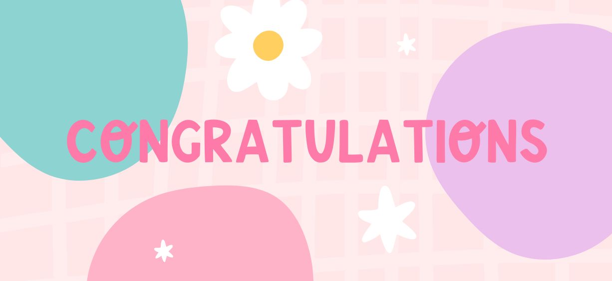 congratulations cards banner