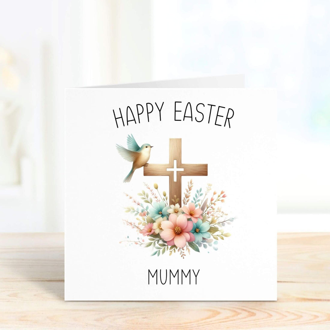 happy easter mummy personalised card