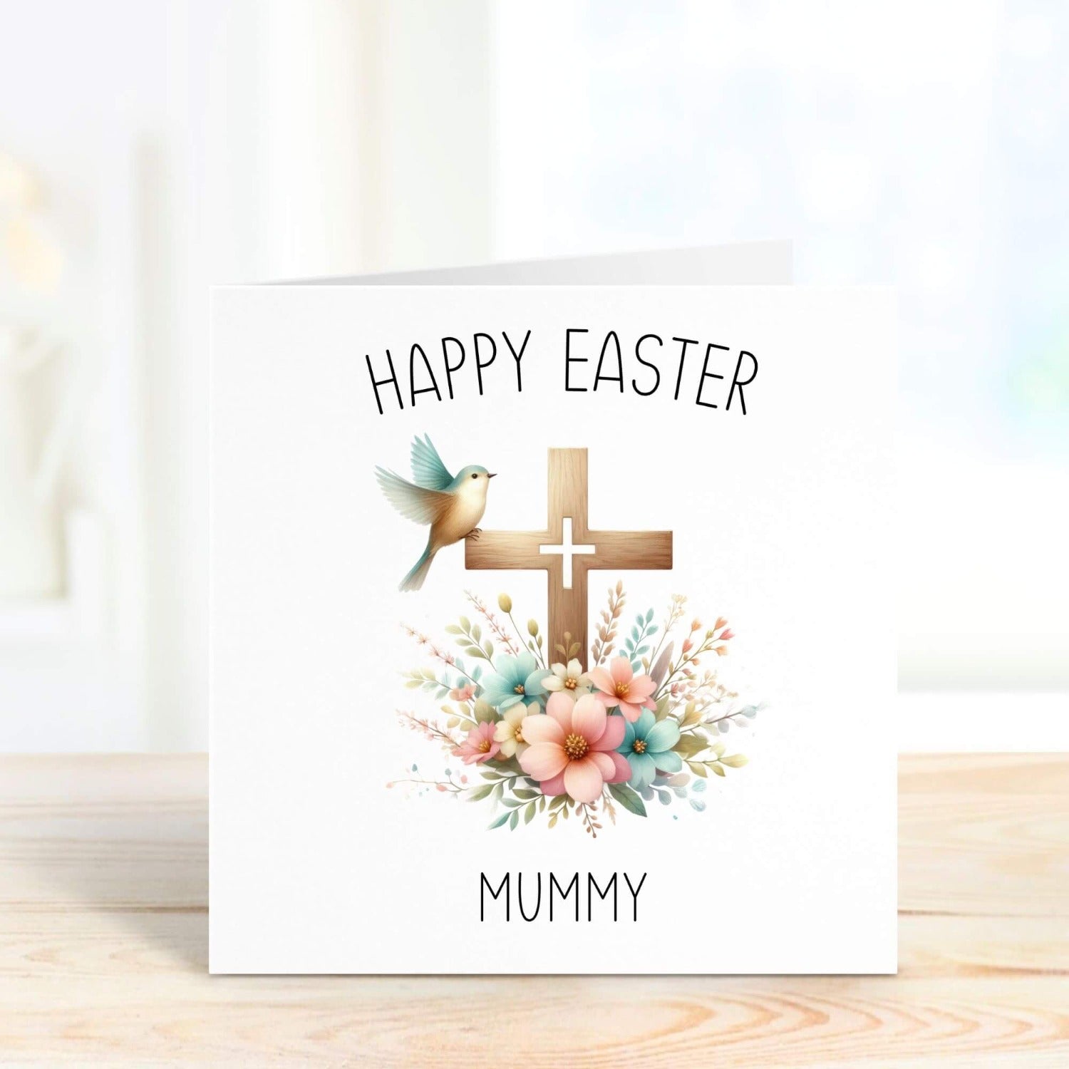 easter greetings card for mummy