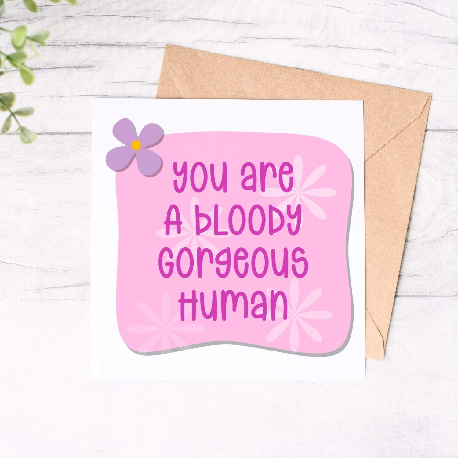 personalised thinking of you card