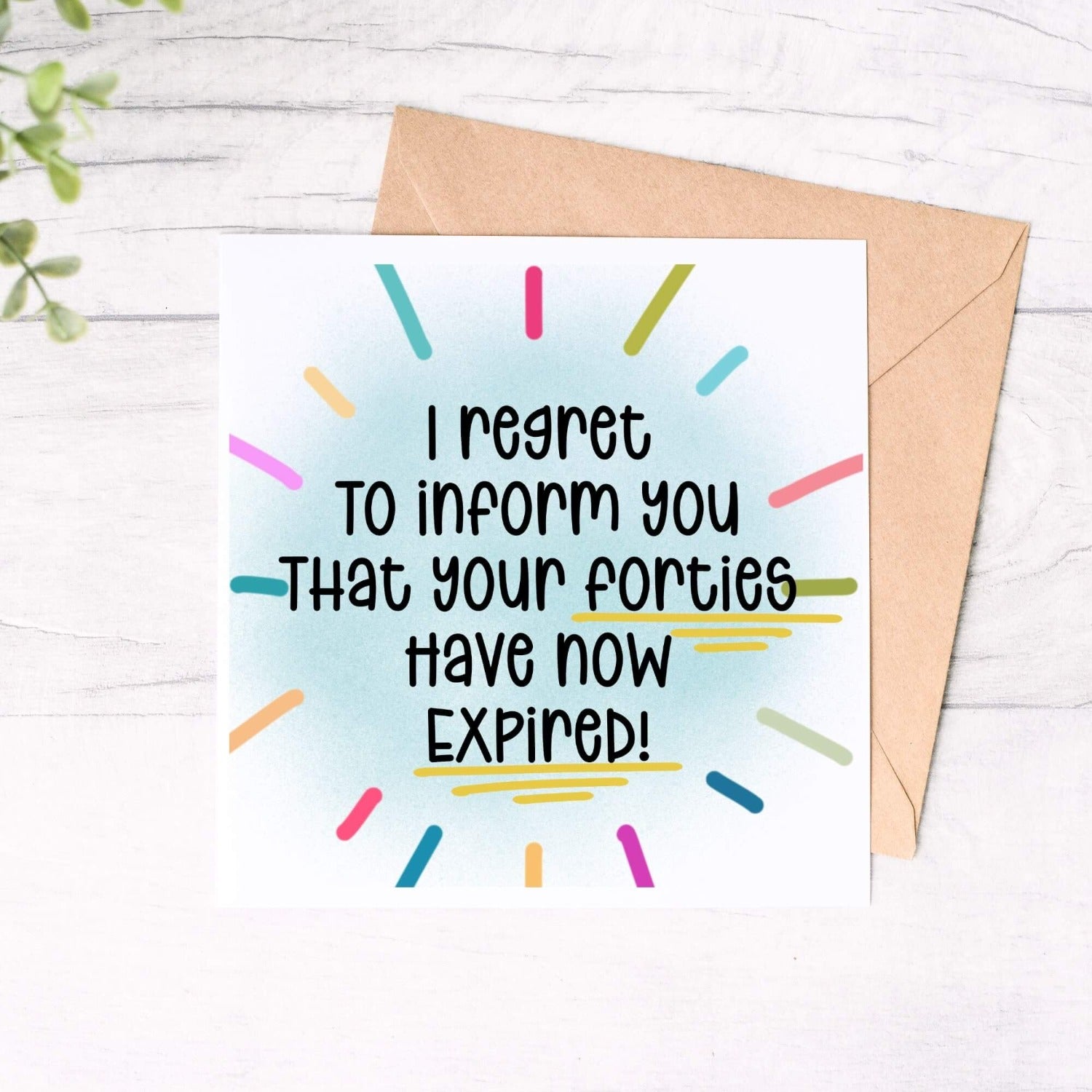 personalised 50th birthday card funny theme