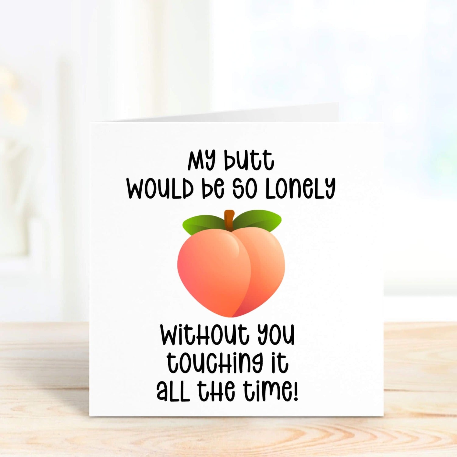 funny and rude personalised valentine's day card