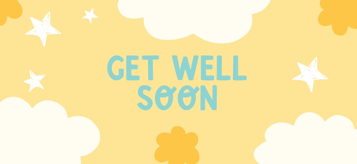 get well soon cards banner