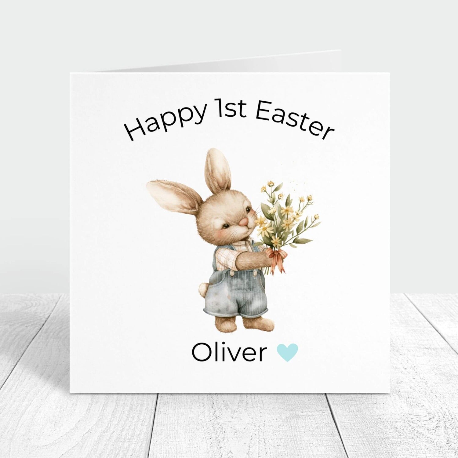Happy 1st Easter Personalised Card