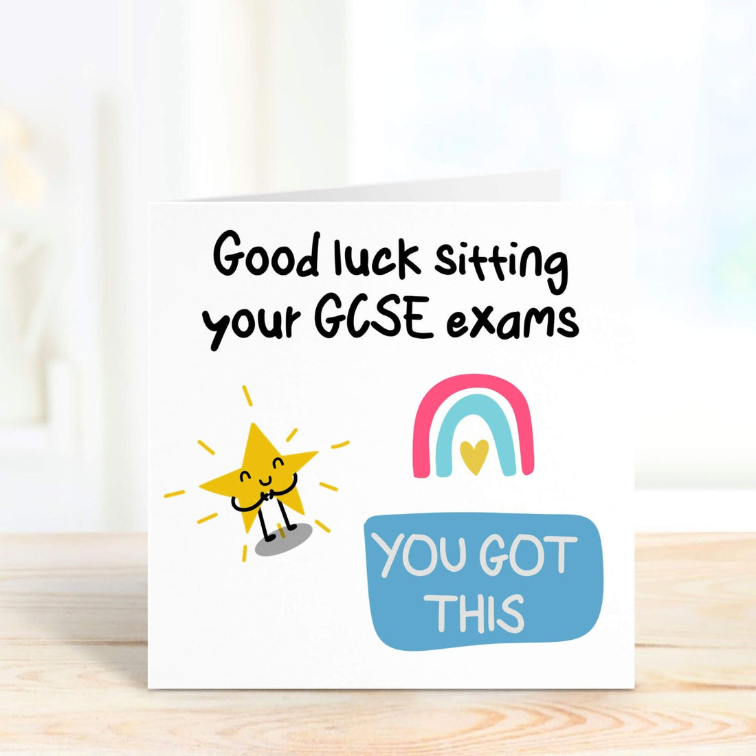 Good luck sitting your gsce exams