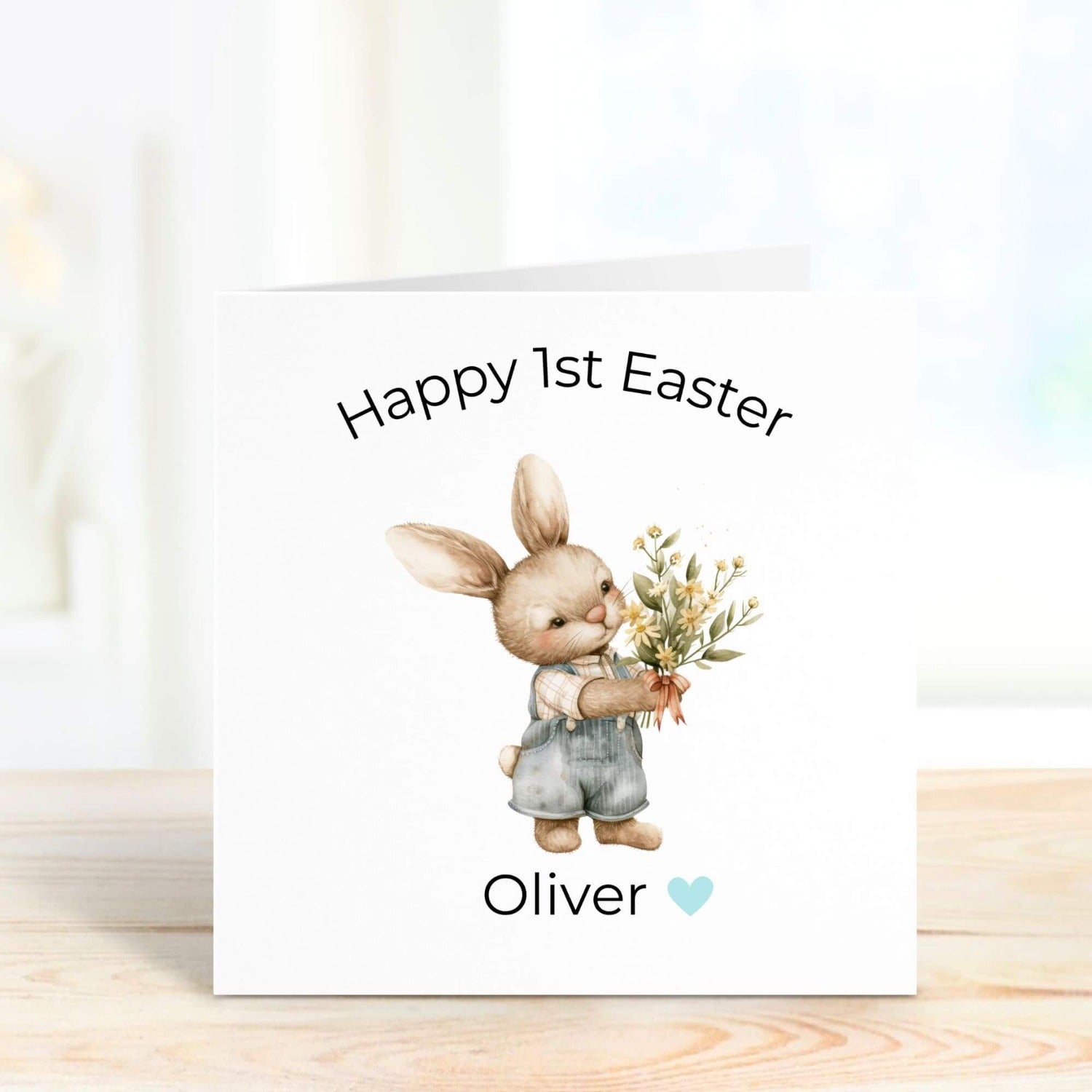 happy easter bunny card