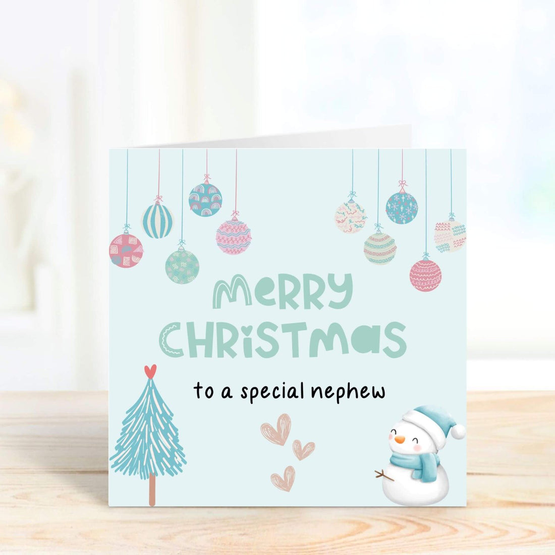 Merry Christmas to a special nephew card