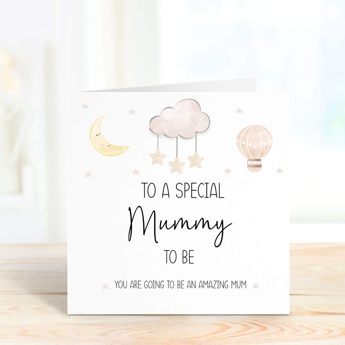to a special mummy to be personalised card