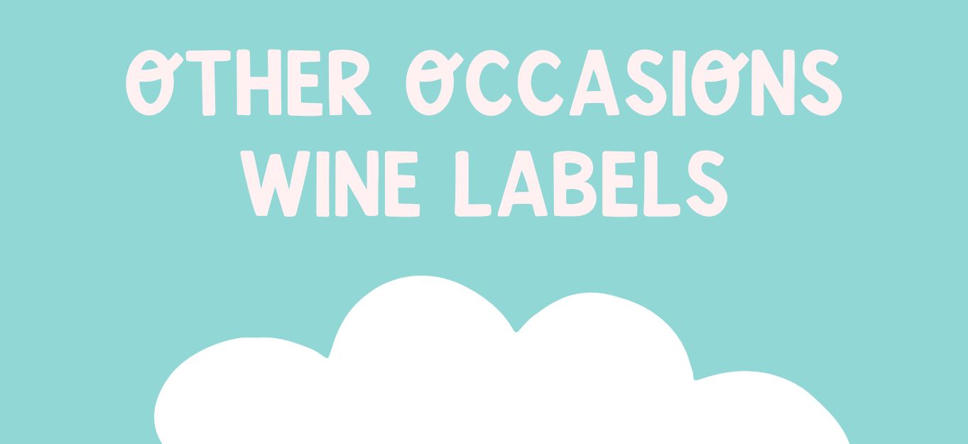 other occasion gift wine label