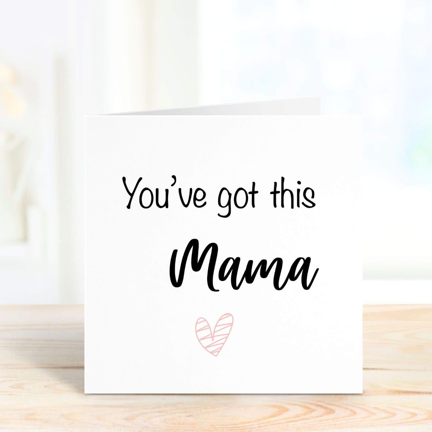 new baby and mummy personalised card