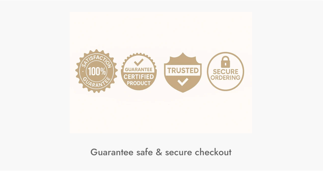 trust badge on product page