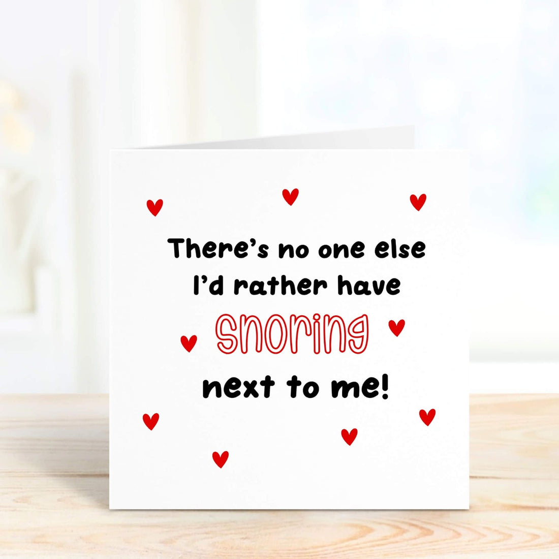 funny valentine's day card personalised
